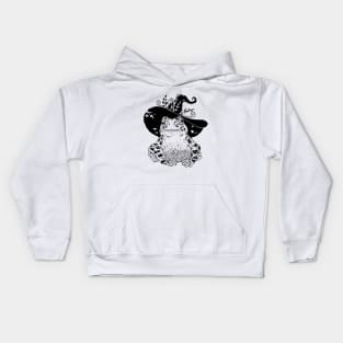 Witchy Frog Kids Hoodie